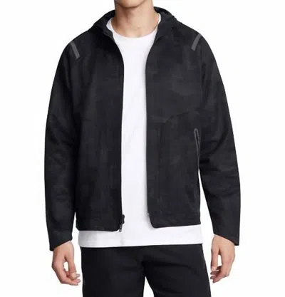 Under Armour Unstoppable Hoodie Jacket In Camo Black