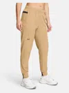 Under Armour Unstoppable Joggers In Taupe In Brown