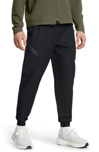 Under Armour Unstoppable Woven Joggers In Black