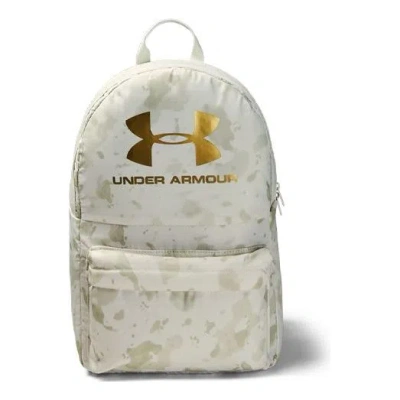 Under Armour Upstream Camo Loudon Backpack 'white Gold' In White/gold