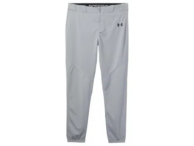 Under Armour Utility Baseball Pant Closed (big Kid) Boy's Clothing Baseball Gray/black : Xl (18-20 Big Kid), Poly In Blue