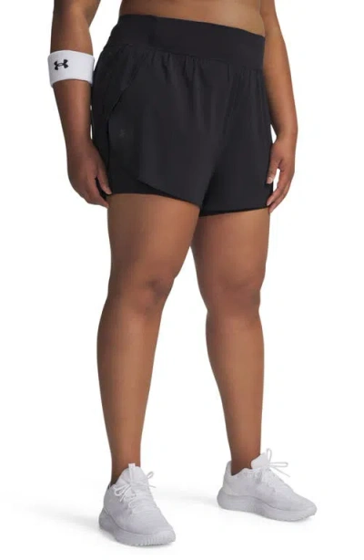 Under Armour Vanish 2-in-1 Athletic Shorts In Black