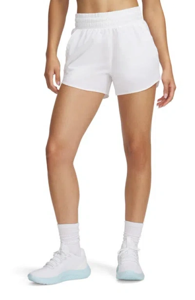 Under Armour Vanish 3-inch Shorts In White