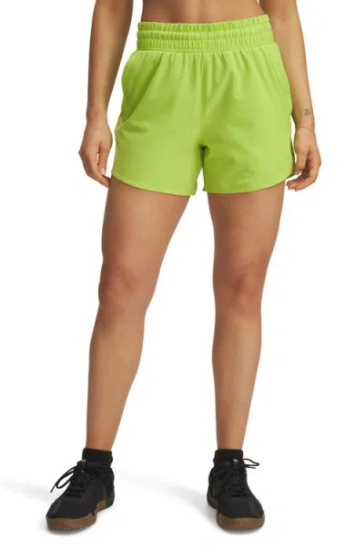 Under Armour Vanish 5-inch Athletic Shorts In Green