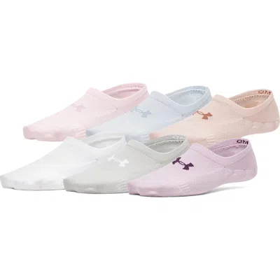 Under Armour Vanish 6-pack No-show Socks In Multi