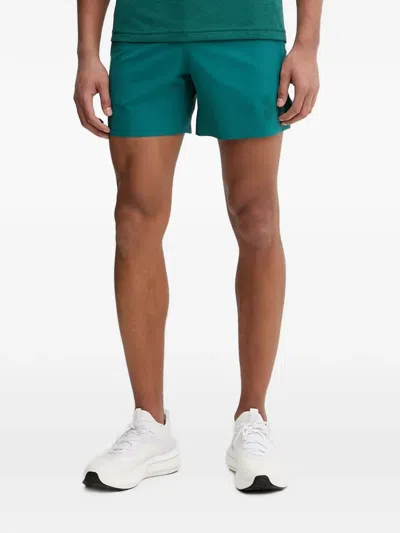 Under Armour Vanish Elite Logo-print Elasticated Shorts In Green