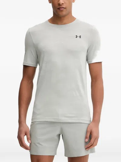 Under Armour Vanish Elite Logo-print Short-sleeve T-shirt In Gray