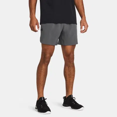 Under Armour Mens  Peak Woven Shorts In Grey/black