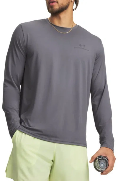 Under Armour Vanish Energy Moisture Wicking T-shirt In Gray