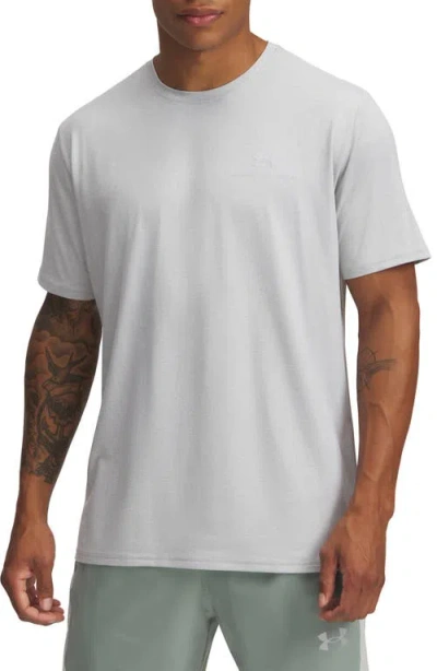Under Armour Mens  Vanish Energy Short Sleeve T-shirt In Mod Grey/light Heather