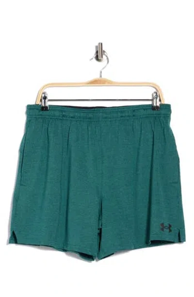 Under Armour Vanish Knit Heather Shorts In 338 Rack Green