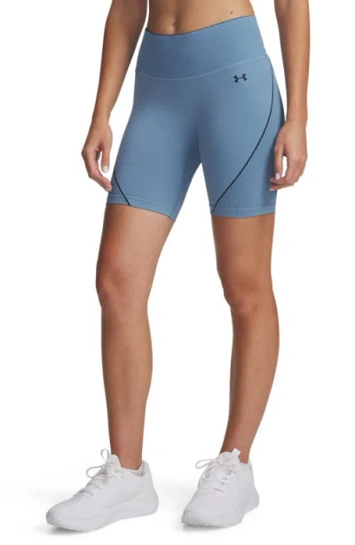 Under Armour Vanish Seamless Bike Shorts In Green