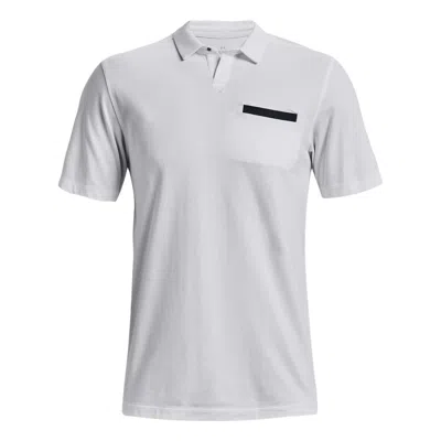 Under Armour Vanish Snap Polo Shirt 'white'