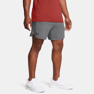 Under Armour Short  Vanish Woven 15 Cm Pour Homme Castlerock In Castlerock/black
