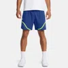 UNDER ARMOUR VANISH STOFFSHORTS MIT AUFDRUCK (15 CM) FÜR HERREN TECH BLAU