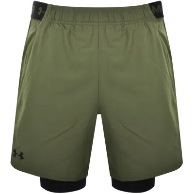 Under Armour Vanish Woven 2in1 Shorts Green