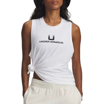 Under Armour Varsity U Tank In White