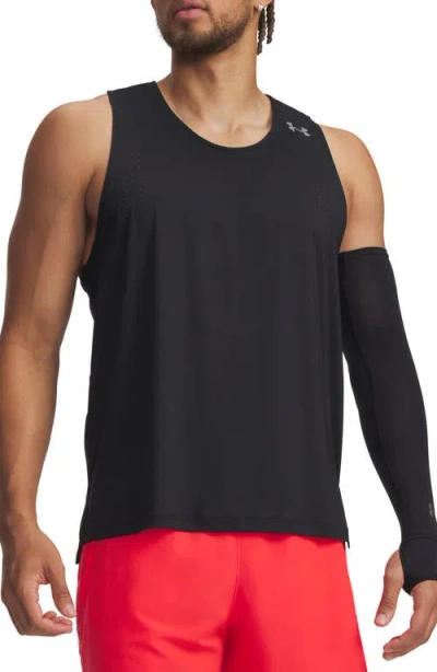 Under Armour Ua Velociti Pro Perforated Racerback Vest In Black