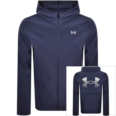 Under Armour Velociti Pro Storm Jacket Navy In Blue