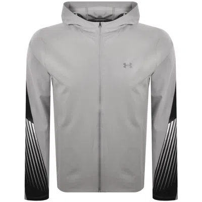 Under Armour Velociti Storm Jacket Grey In Gray