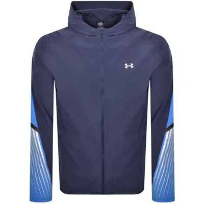 Under Armour Velociti Storm Jacket Navy In Blue