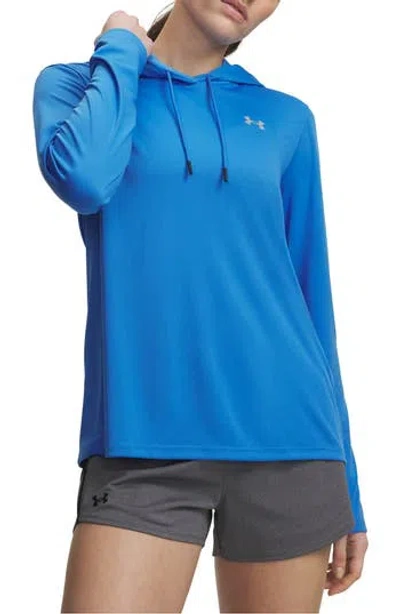 Under Armour Velocity Hoodie In Blue Atlantis