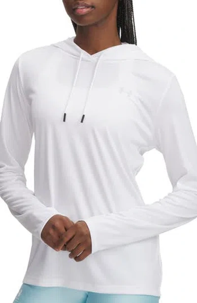 Under Armour Velocity Hoodie In White