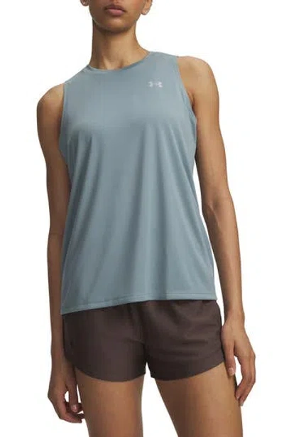 Under Armour Velocity Performance Tank In Blue