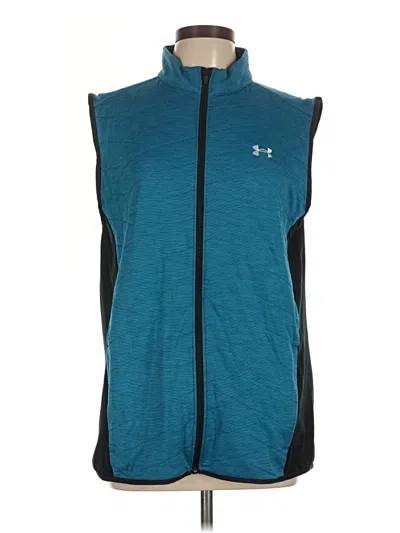 Pre-owned Under Armour Vest In Blue