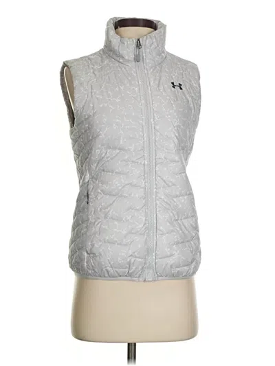 Pre-owned Under Armour Vest In Silver