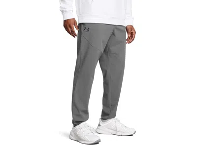 Under Armour Vibe Woven Joggers Men's Clothing Castlerock/black: Lg, Polyester