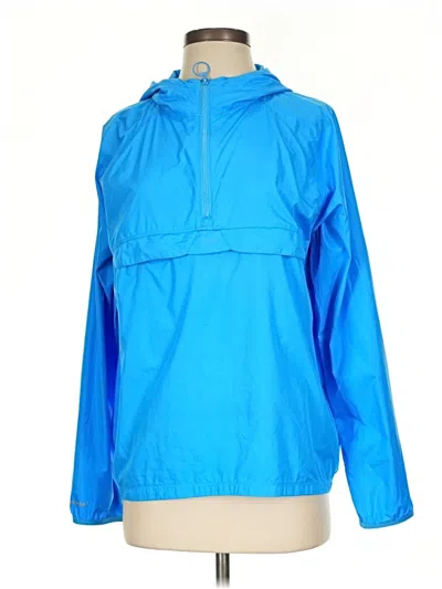 Pre-owned Under Armour Windbreaker Jacket In Blue