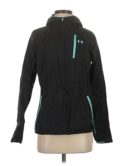 Pre-owned Under Armour Windbreaker Jacket In Blue
