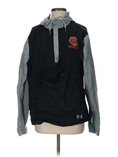 Pre-owned Under Armour Windbreaker Jacket In Gray