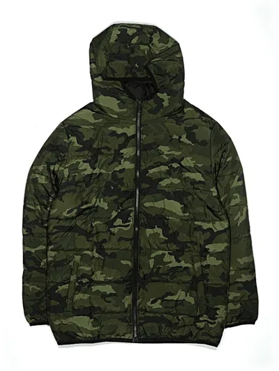 Pre-owned Under Armour Kids' Windbreaker Jacket In Green