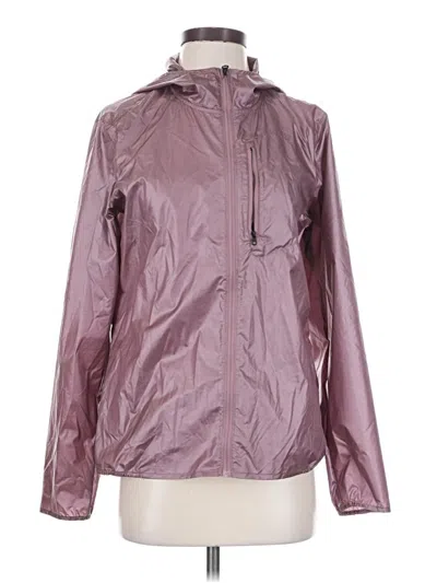 Pre-owned Under Armour Windbreaker Jacket In Purple