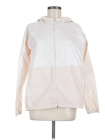 Pre-owned Under Armour Windbreaker Jacket In White