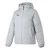 Under Armour Winter Down Jacket 'grey' In Blue