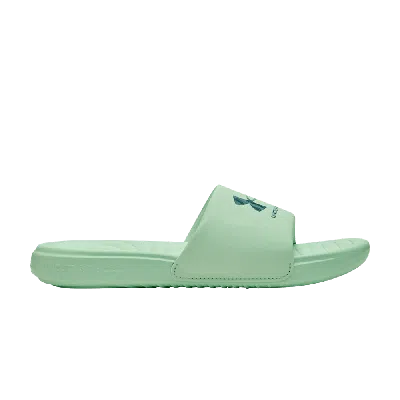 Pre-owned Under Armour Wmns Ansa Fixed Slide 'aqua Foam' In Teal