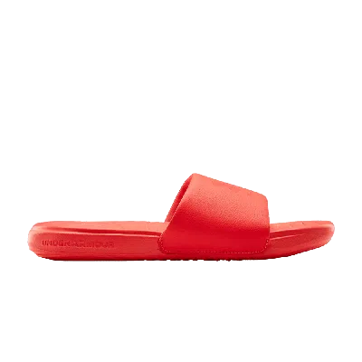 Pre-owned Under Armour Wmns Ansa Fixed Slides 'beta' In Pink