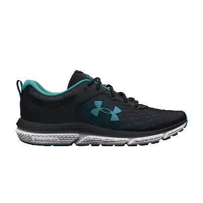 Pre-owned Under Armour Wmns Charged Assert 10 'black Still Water'