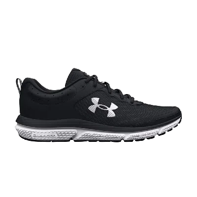 Pre-owned Under Armour Wmns Charged Assert 10 'black White'