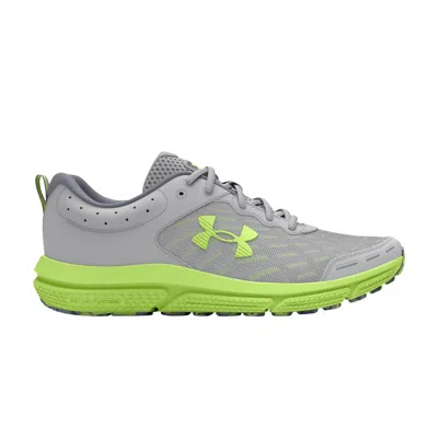 Pre-owned Under Armour Wmns Charged Assert 10 'mod Grey Morph Green' | Women's Size 7.5