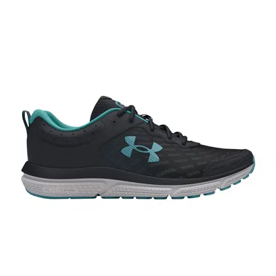 Pre-owned Under Armour Wmns Charged Assert 10 Wide 'black Still Water' | Women's Size 7
