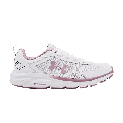Pre-owned Under Armour Wmns Charged Assert 9 'white Mauve Pink'