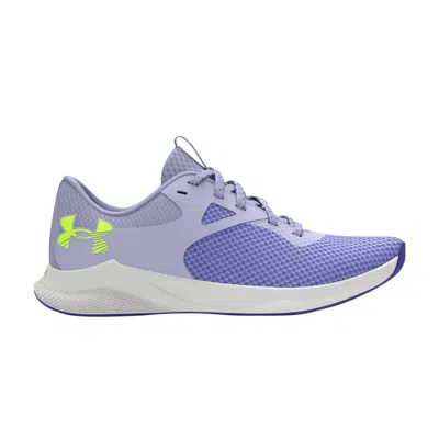Pre-owned Under Armour Wmns Charged Aurora 2 'celeste High Vis Yellow' | Purple | Women's Size 5