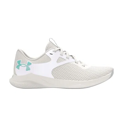 Pre-owned Under Armour Wmns Charged Aurora 2 'white Radial Turquoise'