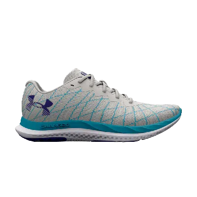 Pre-owned Under Armour Wmns Charged Breeze 2 'grey Mist Blue Surf'