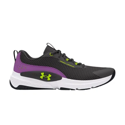 Pre-owned Under Armour Wmns Charged Dynamic Select 'castlerock Provence Purple' | Black | Women's Size 7.5
