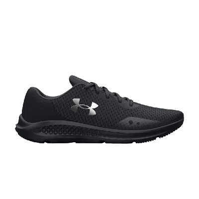 Pre-owned Under Armour Wmns Charged Pursuit 3 'black Metallic Silver'